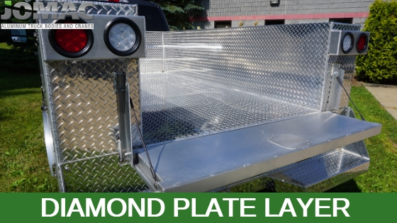 Diamond Plated Utility Truck Body