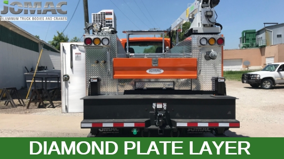 Mechanics truck Diamond Plate covering