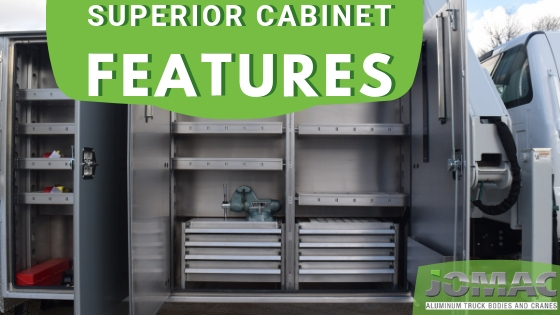 Utility box cabinet features