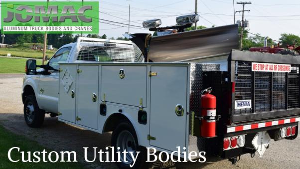 Utility truck bodies customized