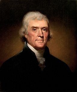 Thomas Jefferson by Rembrandt Peale 1800