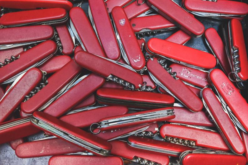 Swiss army knives