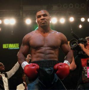 Mike Tyson in Boxing Ring