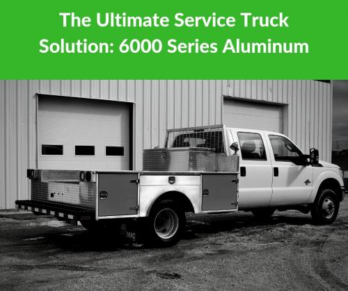 Service Truck Bodies 6000 series aluminum 2