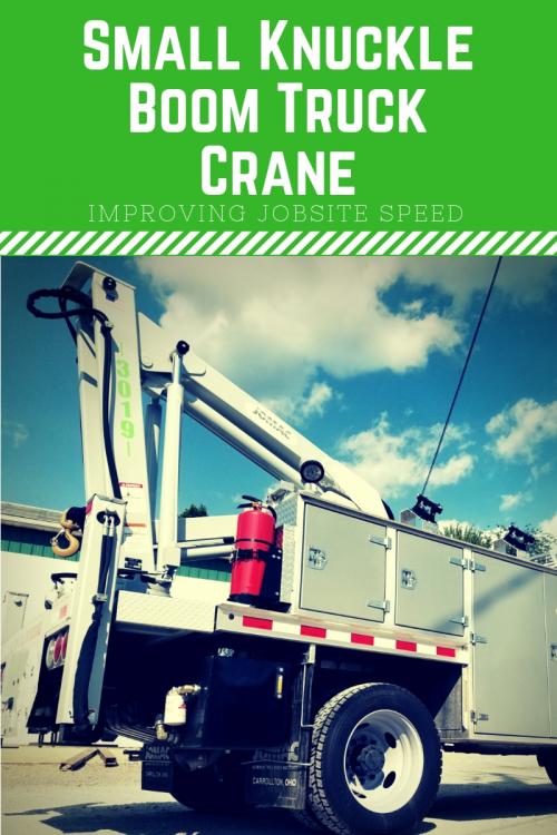 small knuckle boom truck crane blog banner