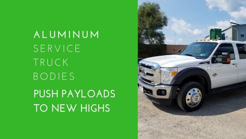 Aluminum Service Truck Bodies Have High Payloads Blog Banner