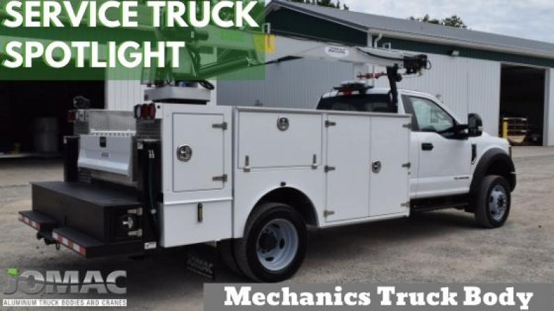 Mechanic Truck With Crane