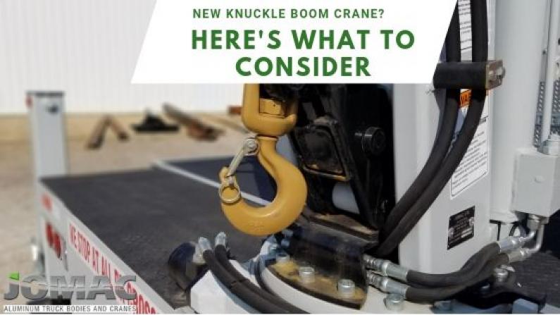 New Knuckle Boom Crane
