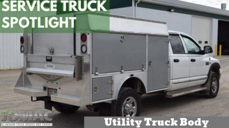 enclosed utility truck body jomac