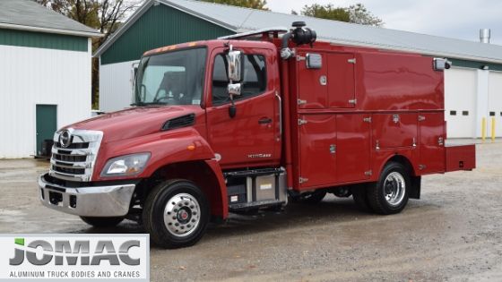 canopy truck body generator compressor