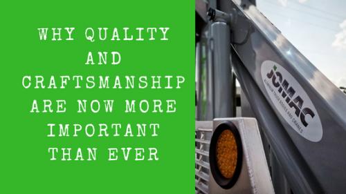 Why quality and craftsmanship are now more important than ever
