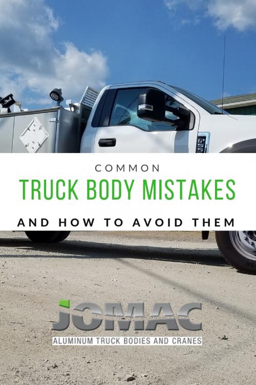 Truck bodies most common mistakes