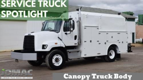 JOMAC canopy truck body